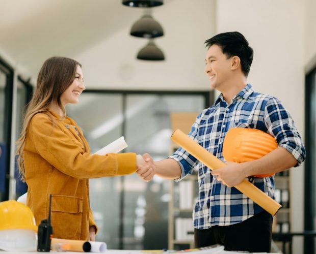 engineers-or-architecture-shaking-hands-at-construction-site